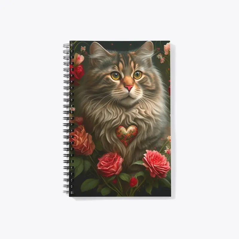 Cat Lover Spiral Notebook