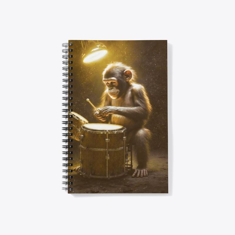 Drum Playing Chimp